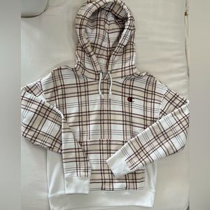 Urban X Champion Plaid Hoodie